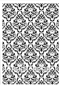 Victorian Wallpaper Stencil | 21cms x 30cms | Posh Chalk