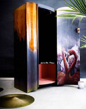 Load image into Gallery viewer, Flamingo Decoupage Paper, MINT by Michelle Decoupage Paper for Furniture