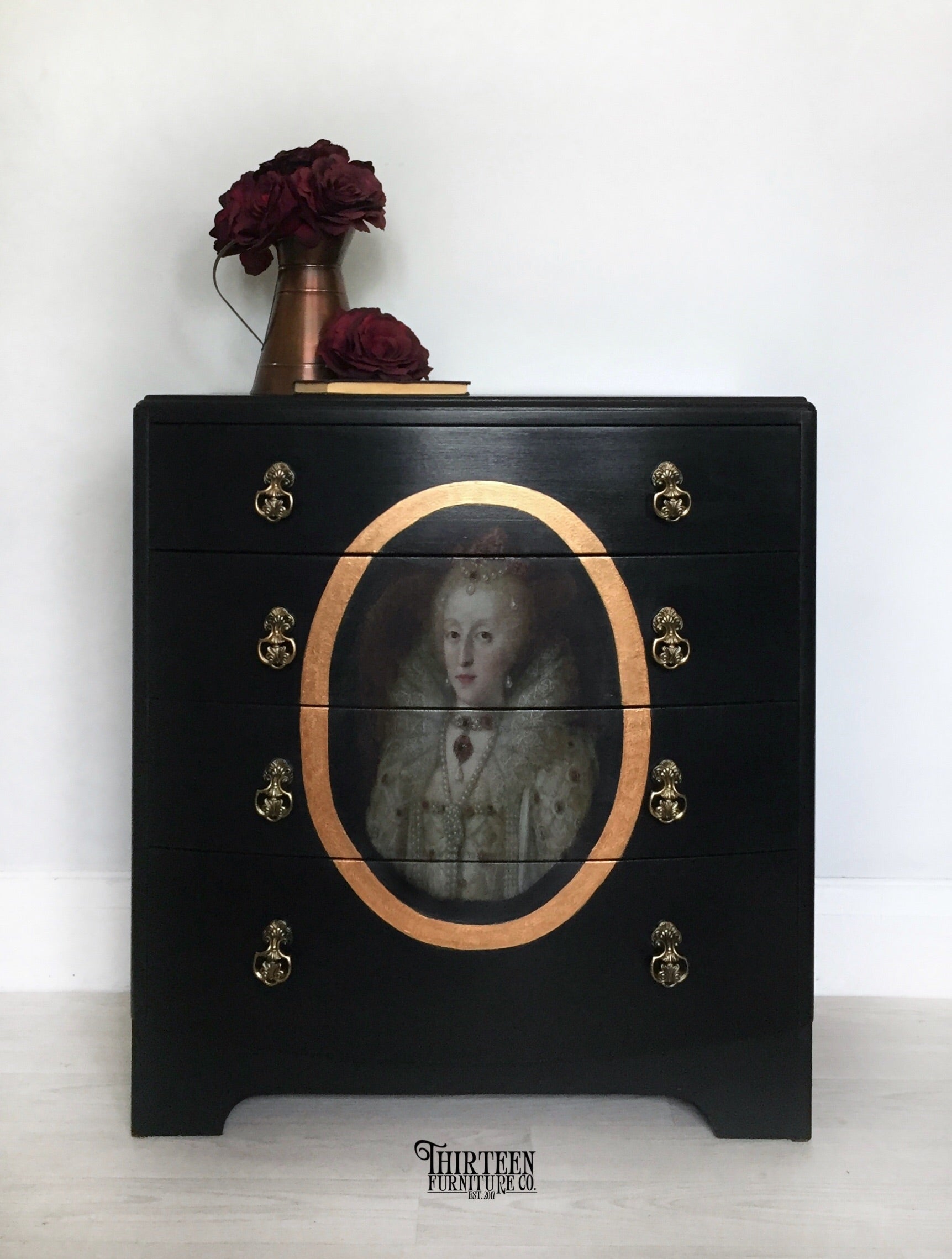 NOBLE LADY Decoupage Paper | MINT By Michelle | Decoupage Papers for Furniture