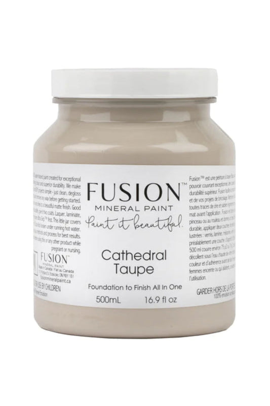 Cathedral Taupe, Taupe Furniture Paint,  Fusion Mineral Paint