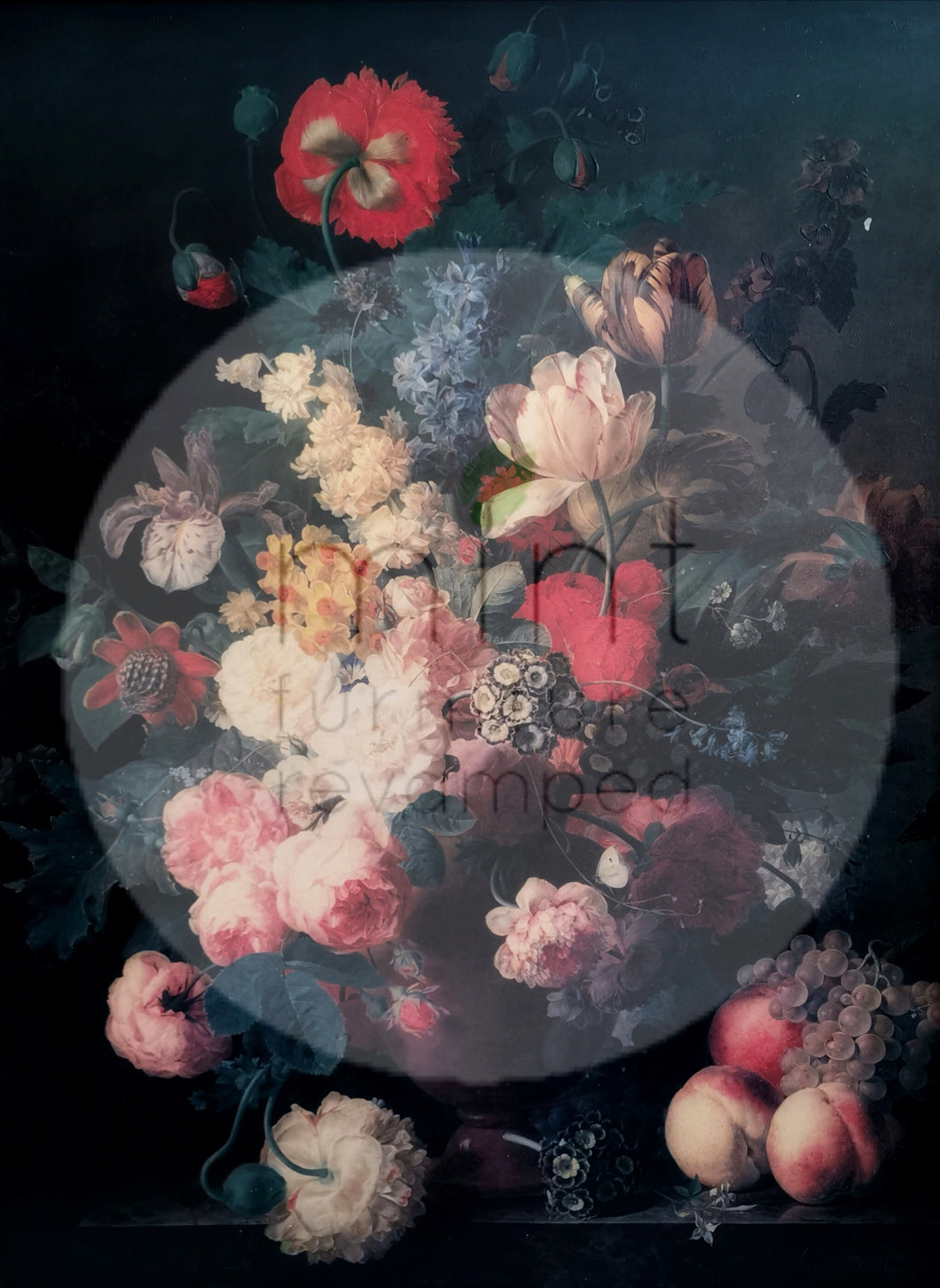 RENAISSANCE FLOWERS Decoupage Paper | MINT by Michelle | Decoupage Papers for Furniture