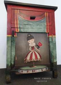 Fairy Queen Decoupage Paper, MINT by Michelle | Decoupage Paper for Furniture