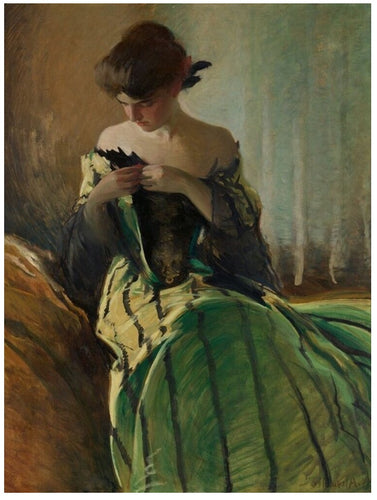 STUDY IN BLACK AND GREEN | Reverse Image Decoupage Paper | MINT by Michelle | Decoupage Paper For Furniture