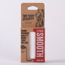 Load image into Gallery viewer, Smooth Mini Roller Sleeve | 3 Pack | Two Fussy Blokes