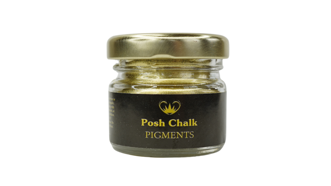 Lemon Gold | Metallic Pigment Powder | Posh Chalk Pigments