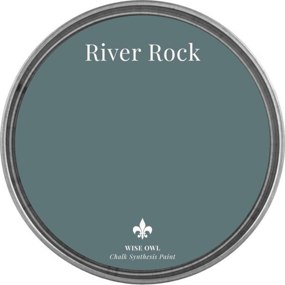 RIVER ROCK | Stone Blue Grey | Wise Owl Chalk Synthesis Paint