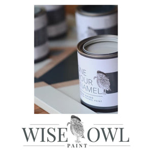 GRAY LINEN | Greige Beige Grey | One Hour Enamel paint | Wise Owl