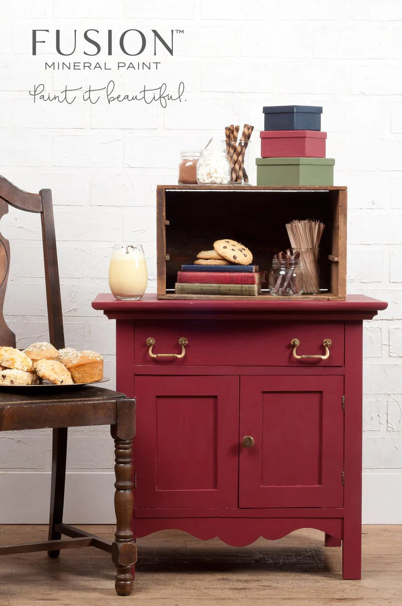 Cranberry, Deep Red Furniture Paint - Fusion Mineral Paint