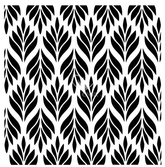 Evergreen Stencil | 50cms x 50cms | Posh Chalk