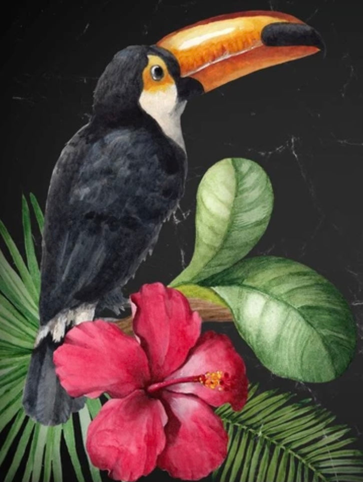 TOUCAN Decoupage Paper | MINT by Michelle | Decoupage Paper for Furniture