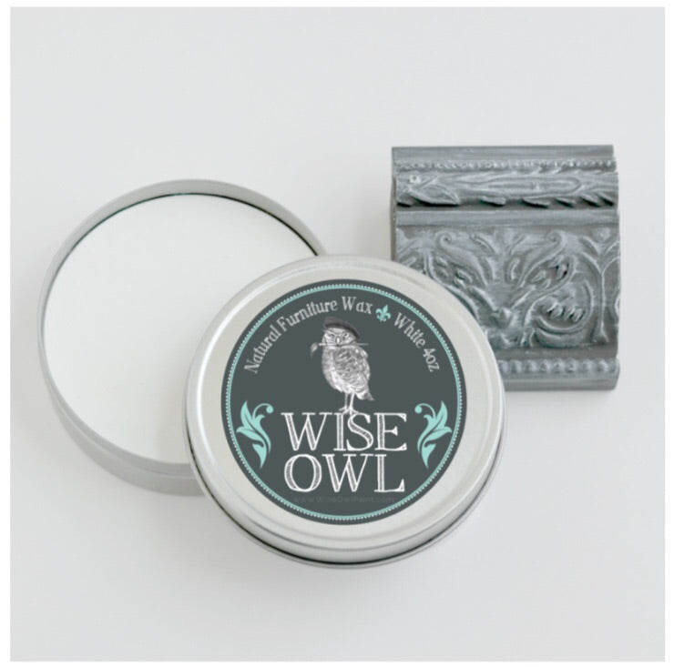 White Natural Furniture Wax | Wise Owl – Thirteen Furniture & Home