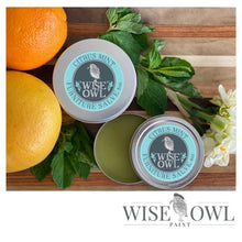 Load image into Gallery viewer, Citrus Mint - Wise Owl Furniture Salve