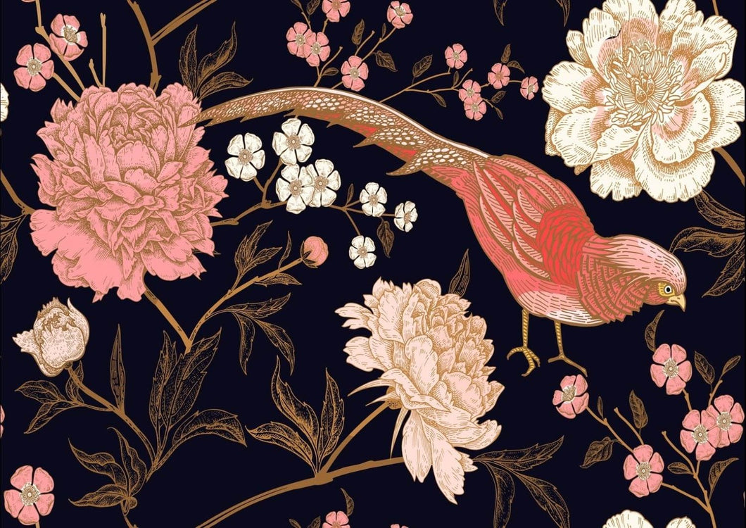 Pheasant - MINT by Michelle Decoupage Paper for Furniture