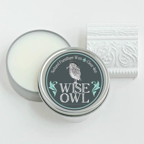 Clear Natural Furniture Wax - Wise Owl