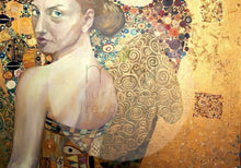 Load image into Gallery viewer, Beautiful Gold Lady Decoupage Paper, MINT By Michelle , Decoupage Papers for Furniture