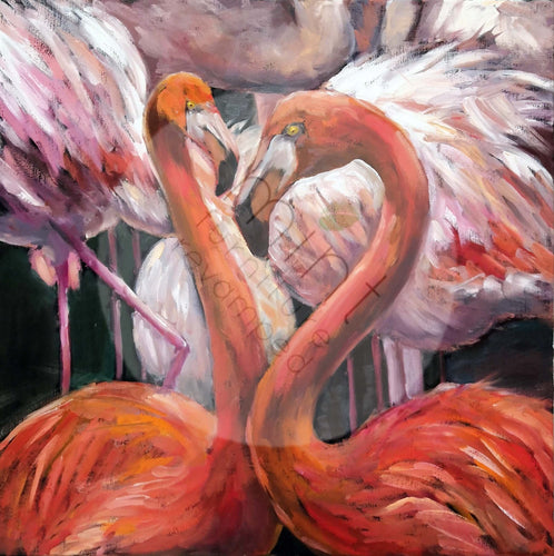 FLAMINGO Decoupage Paper | MINT by Michelle | Decoupage Paper for Furniture