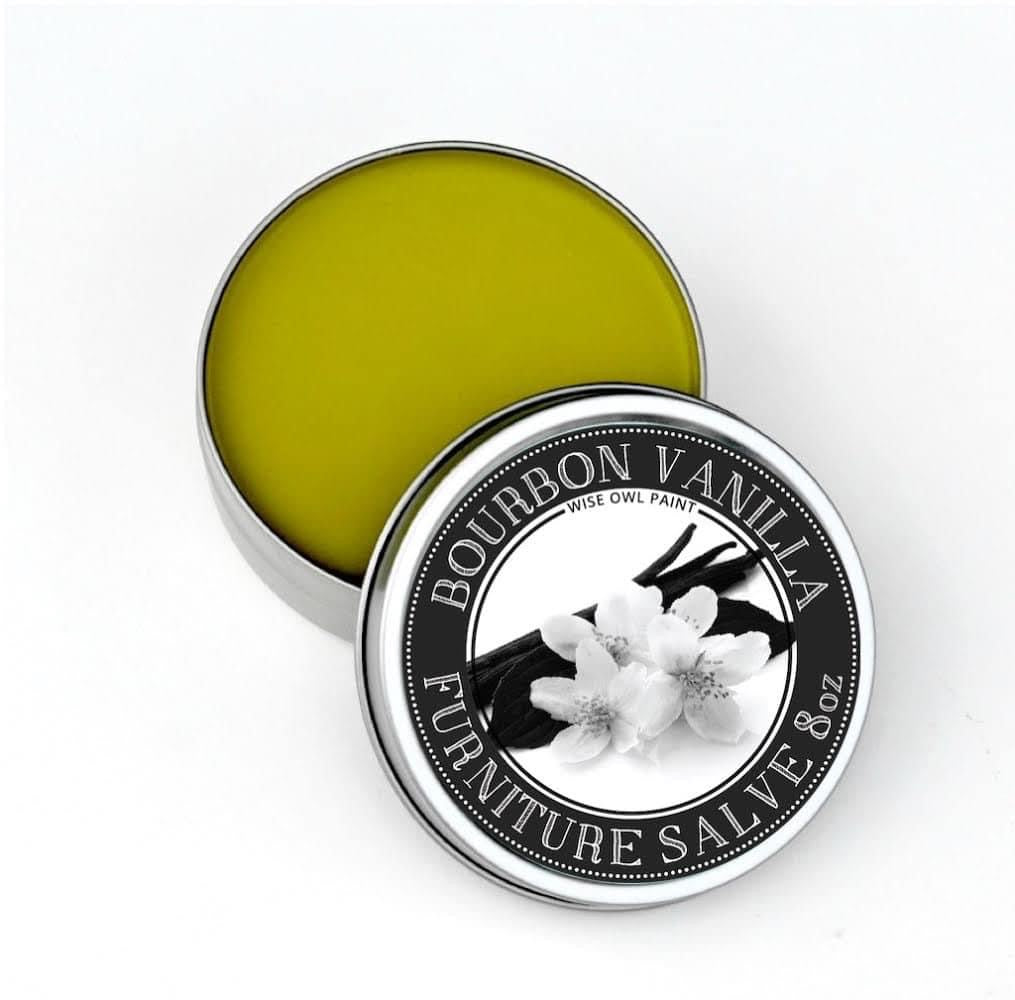 Scented Furniture Wax - Bourbon Vanilla - Wise Owl Furniture Salve