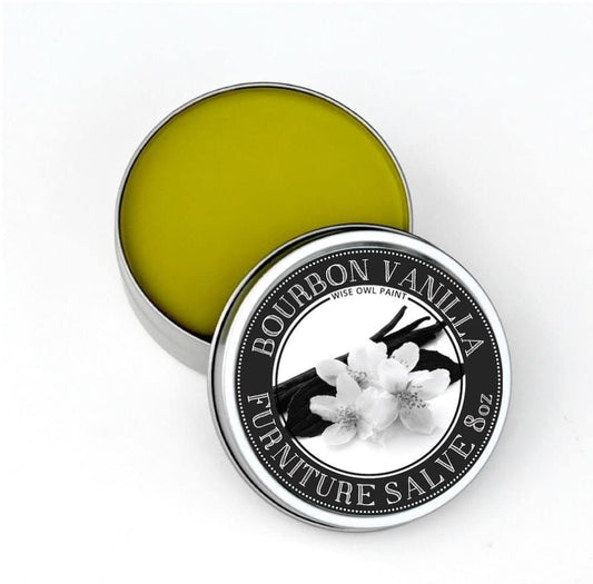 Scented Furniture Wax - Bourbon Vanilla - Wise Owl Furniture Salve