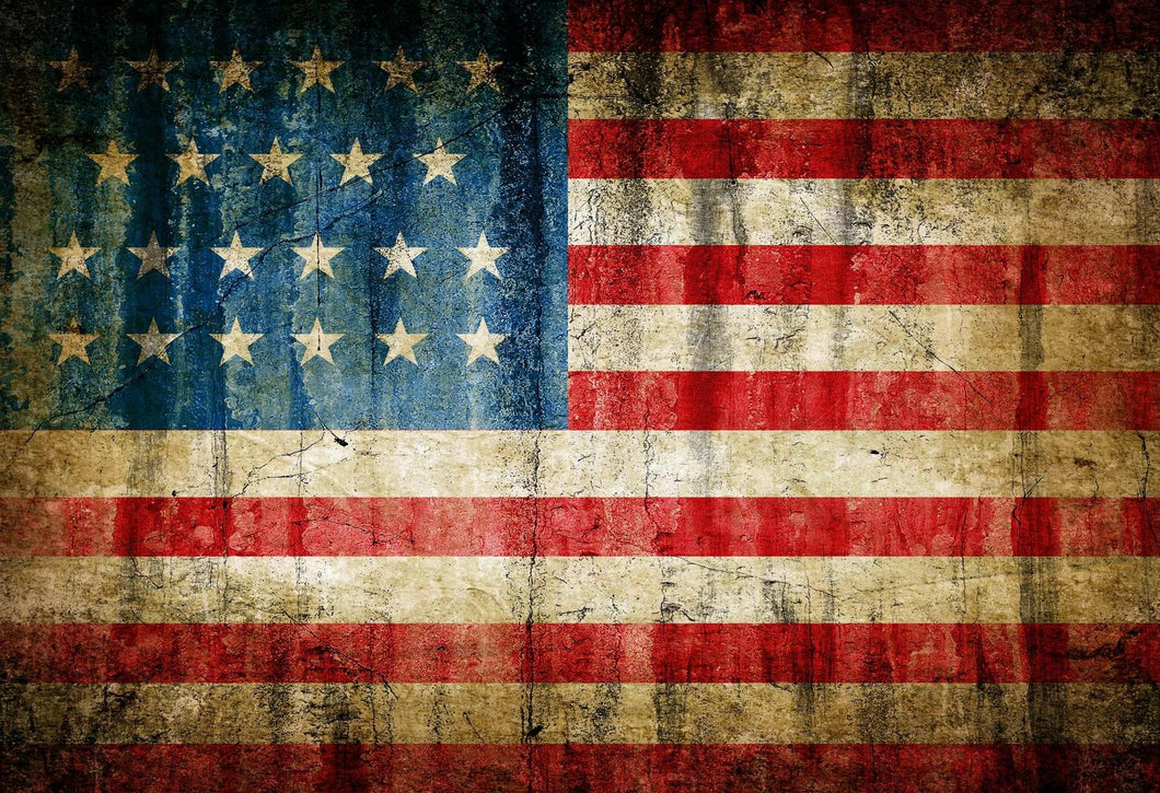 Stars and Stripes Decoupage Paper, MINT by Michelle Decoupage Paper for Furniture