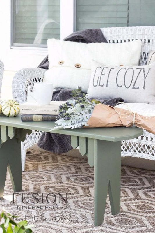 Bayberry, Olive Green Furniture Paint, Fusion Mineral Paint