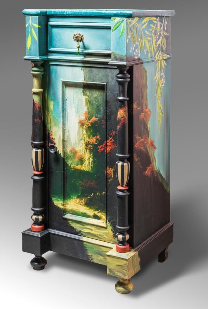 Fantasy Forest Decoupage Paper, MINT by Michelle Decoupage Paper for Furniture