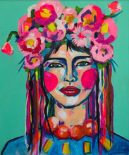 Load image into Gallery viewer, Colour Me Bright Decoupage Paper, MINT by Michelle Decoupage Paper for Furniture