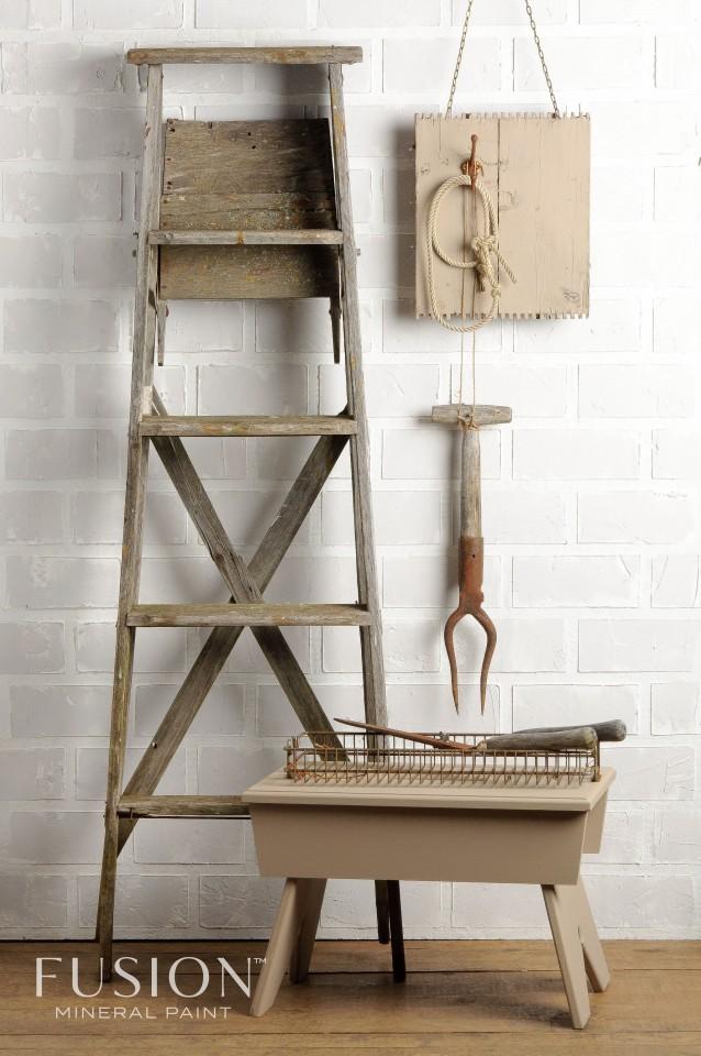 Algonquin - Fusion Mineral Paint, Furniture Paint, Taupe Furniture Paint, Matte Finish Paint for Furniture