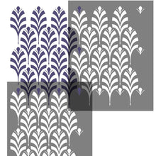 Load image into Gallery viewer, Deco Chevrons Stencil - Stencil Up