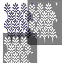 Load image into Gallery viewer, Deco Chevrons Stencil, Furniture Stencil, Stencil Up