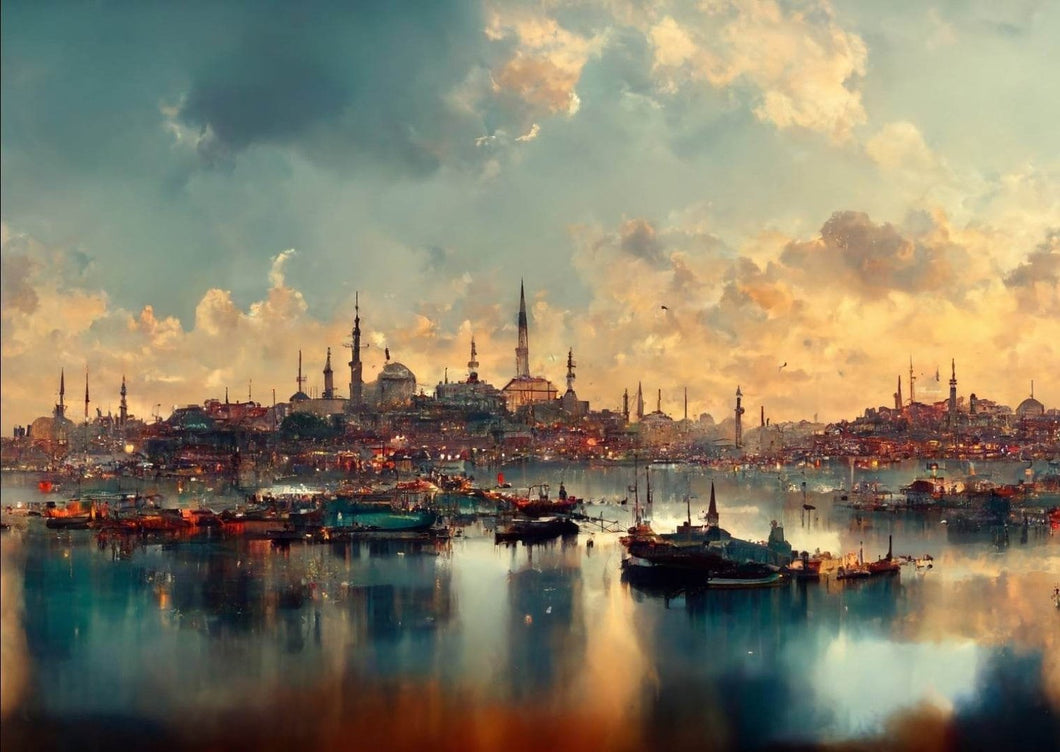 Istanbul Decoupage Paper, MINT by Michelle Decoupage Paper for Furniture