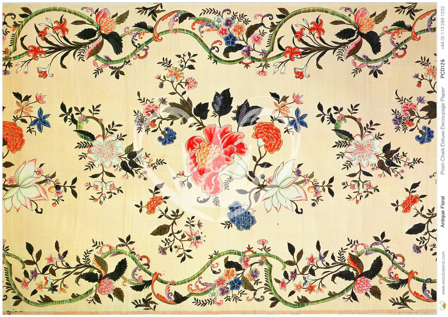 Antique Floral | Posh Chalk Deluxe Decoupage Paper