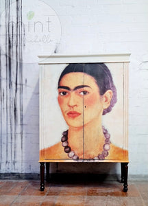 Frida Decoupage Paper, MINT by Michelle Decoupage Paper for Furniture
