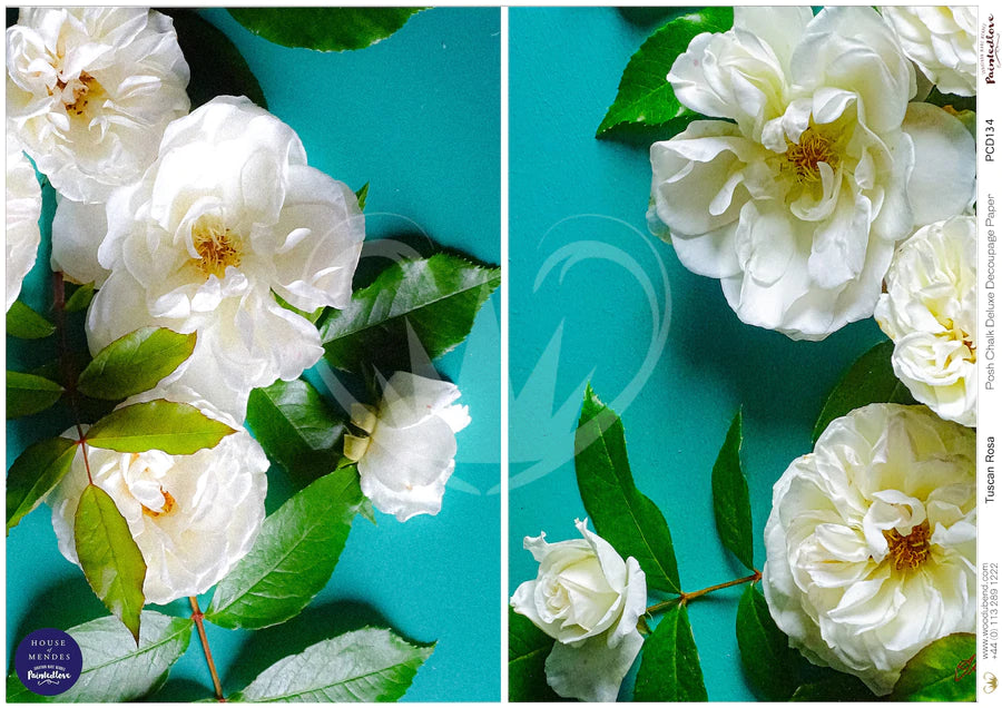 Tuscan Rosa | The House of Mendes Decoupage Paper